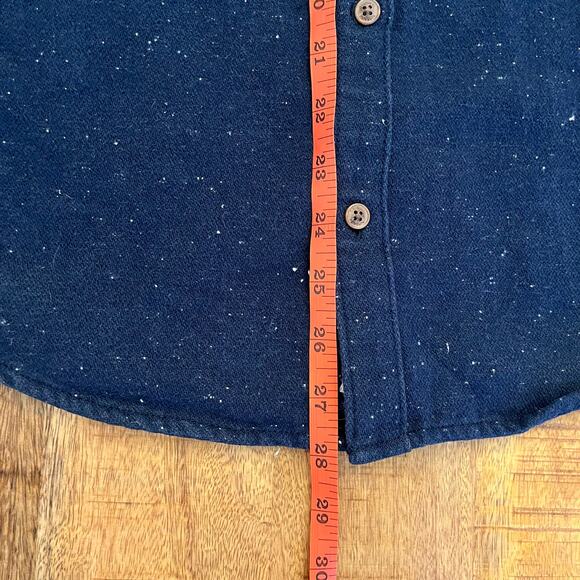 Vintage Original Penguin Mens Shirt Jacket S Button Flannel Heritage Slim Fit - Picture 12 of 12